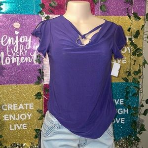 Myth | M | Purple Top | V-neck top